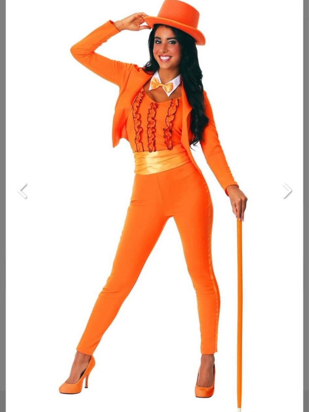 Women's loyde suit Jacket and Bow Tie -hat and cane not included